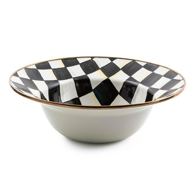 MacKenzie-Childs Courtly Check Serving Bowl