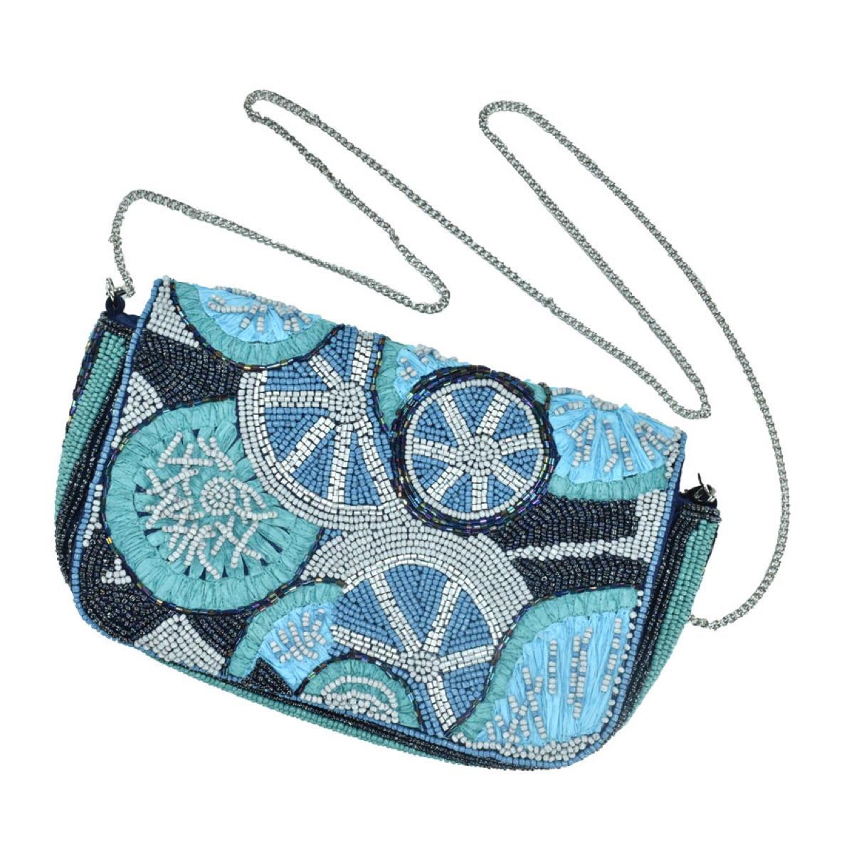 Dupatta Designs Chiquita Citrus Beaded Bag