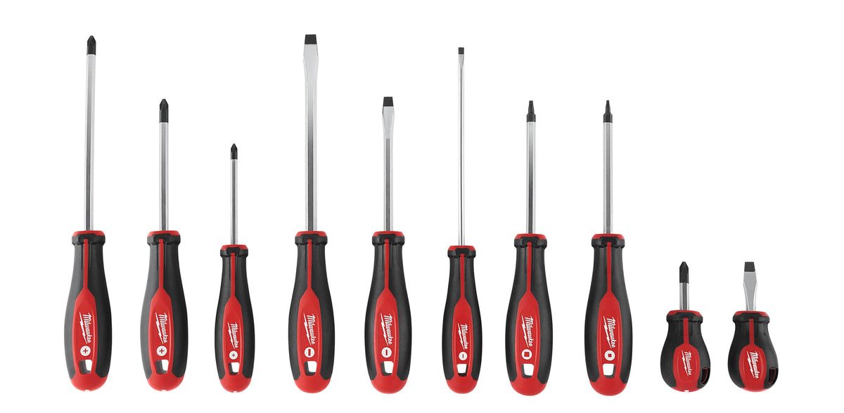 Milwaukee 10pc Screwdriver Kit