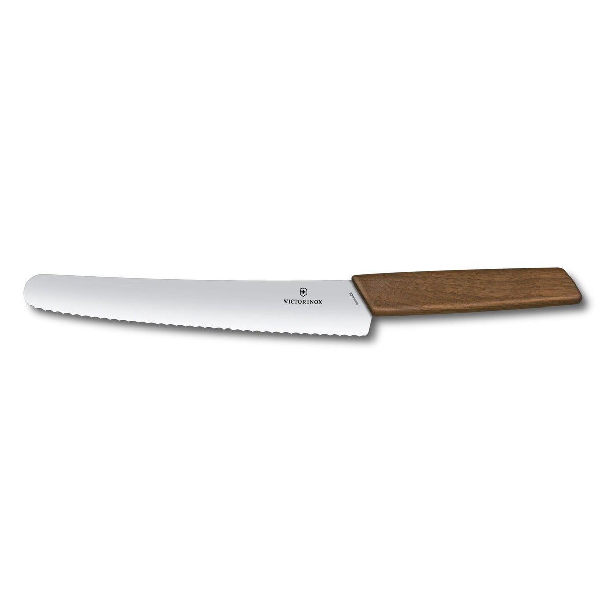 Victorinox Swiss Army Swiss Modern Wood Bread Knife, 8", Serrated Blade