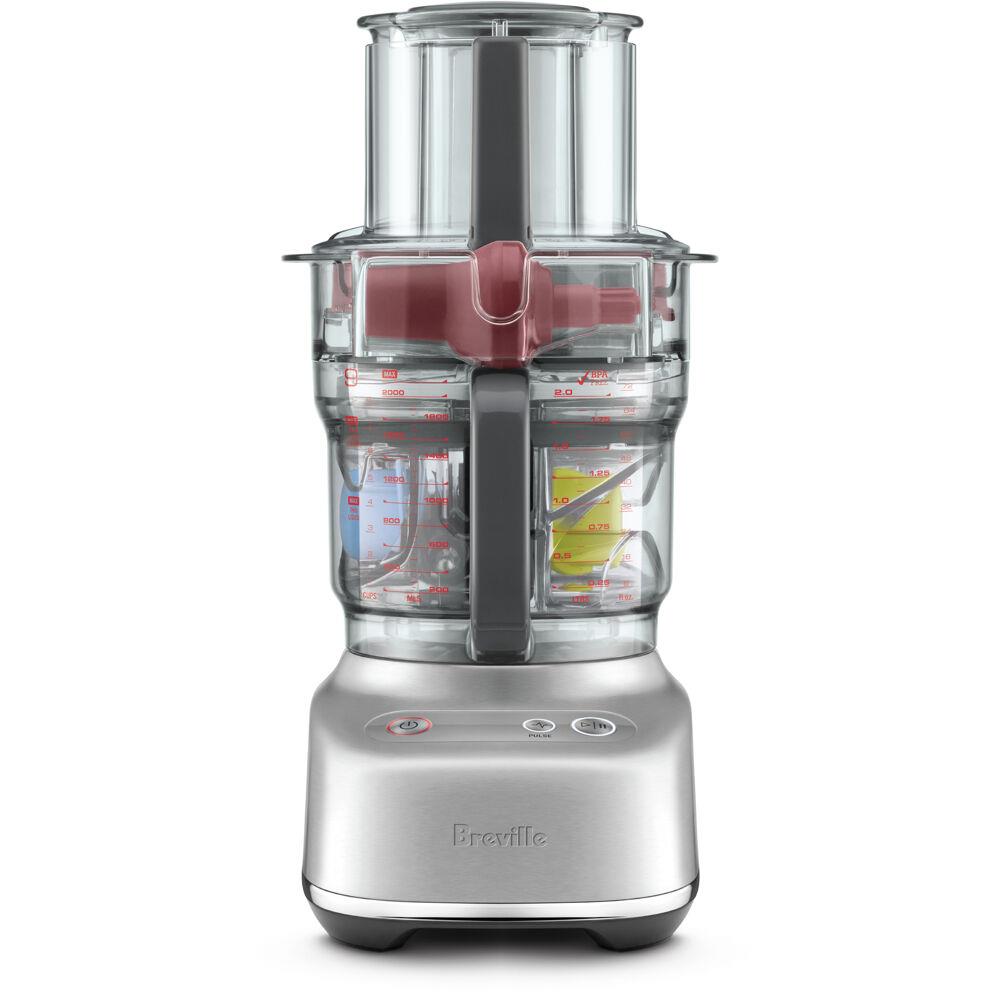 Breville The Paradice 9 Electric Food Processor with Slicer, Chopper, Dicer, Mincer & Container in Brushed St