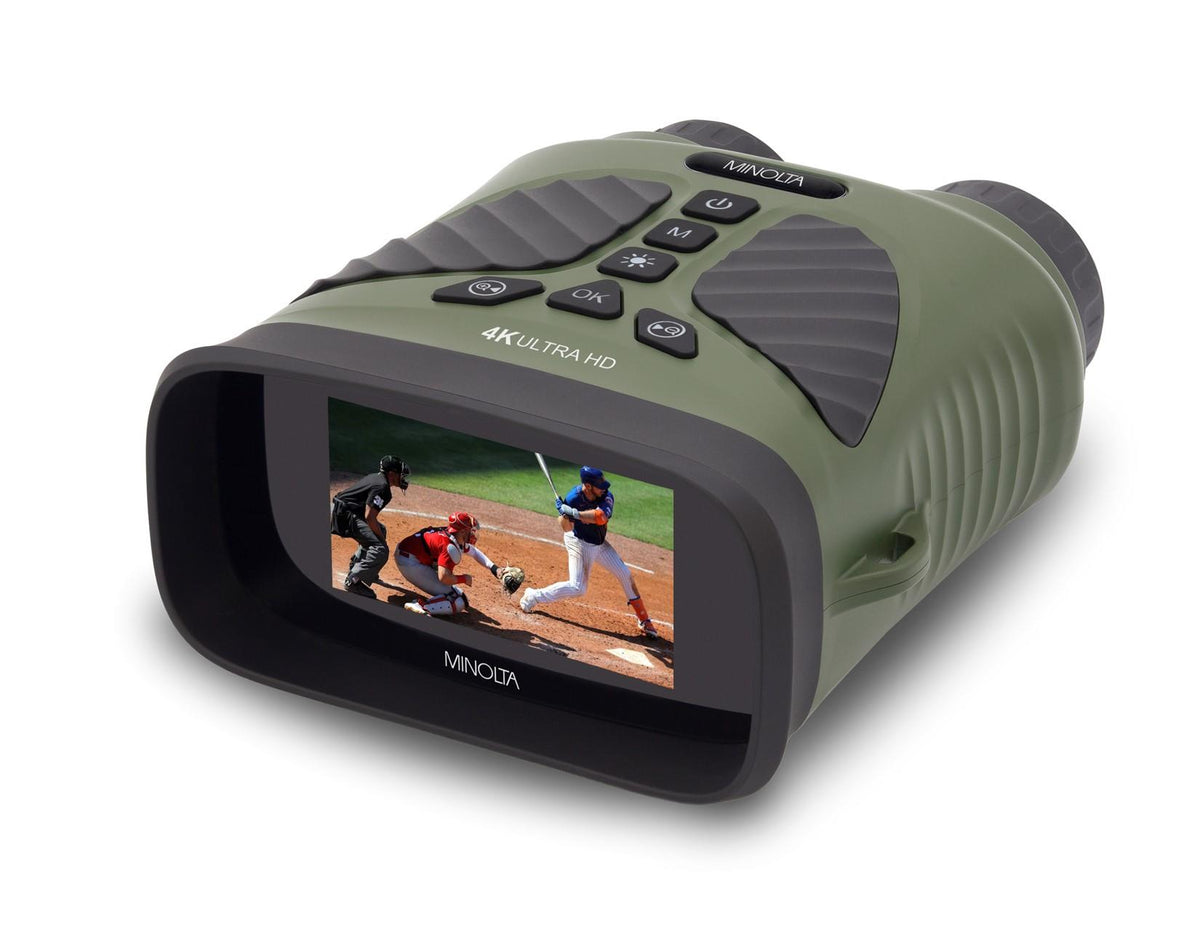 Minolta 4K/48MP 10x25 Night Vision Monocular Camera