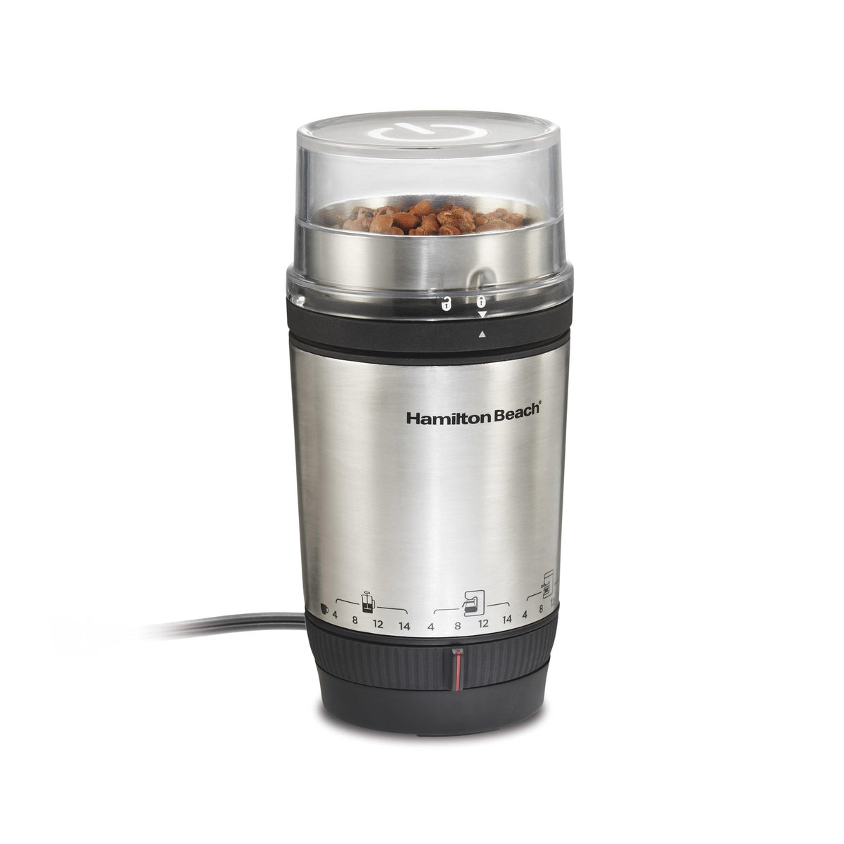 Hamilton Beach Stainless Steel Custom Grind Coffee Grinder