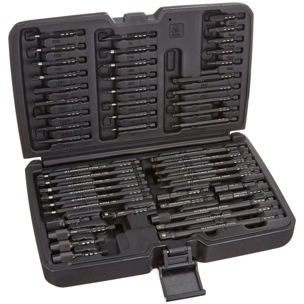 JS Products Steelman 50pc Impact Driver Bit Set