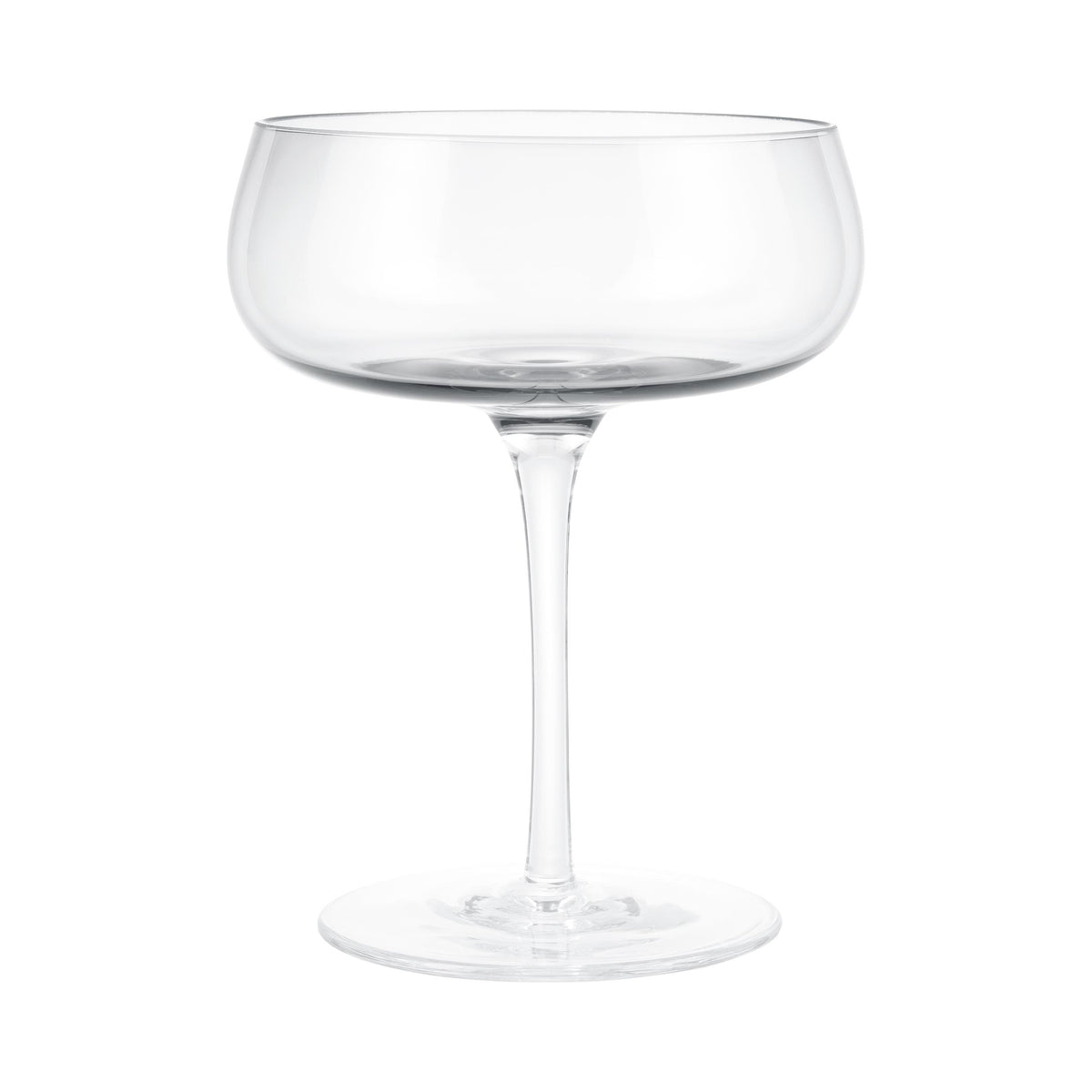 Blomus BELO Champagne Saucer Glasses - 7 Ounce - Set of 2