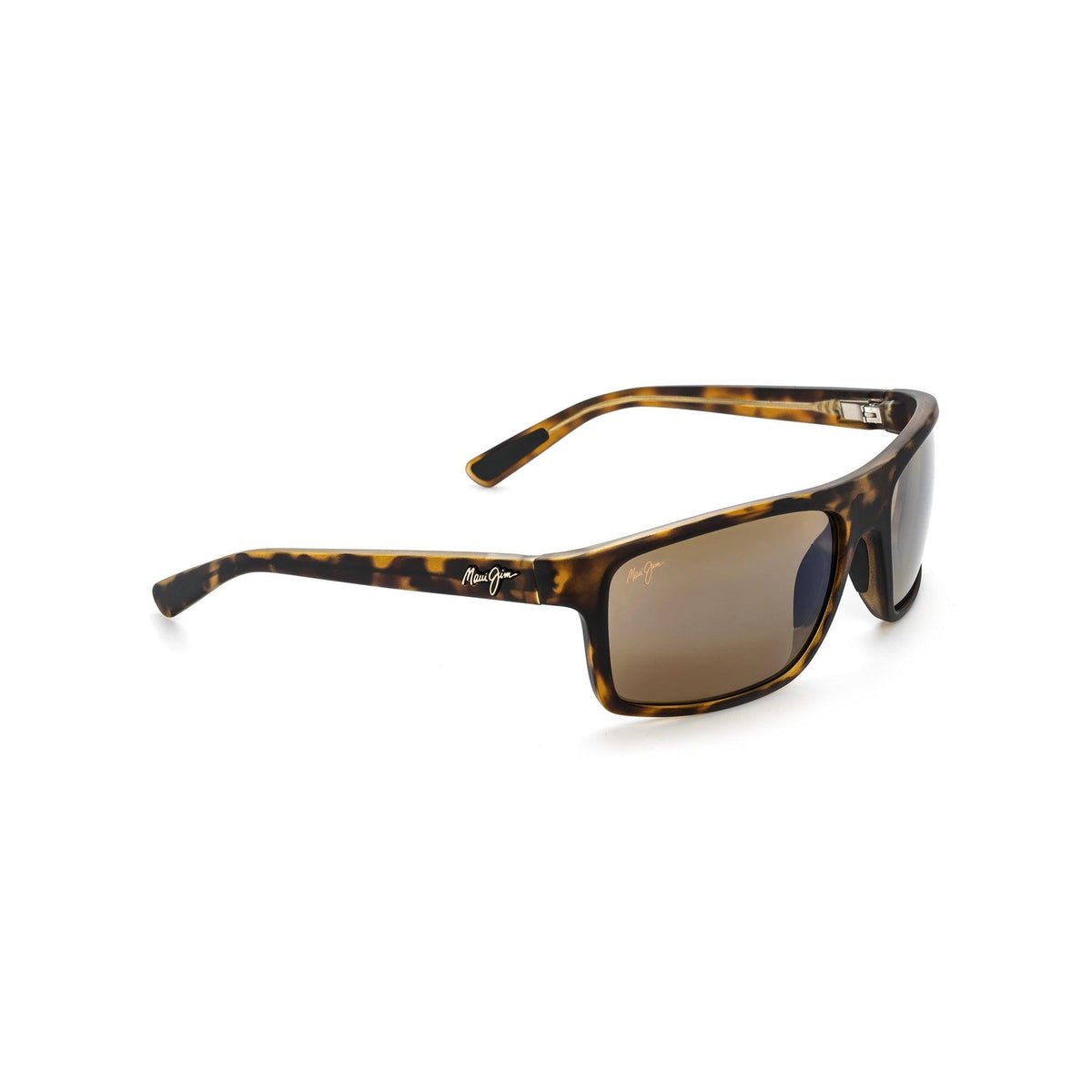 Maui Jim Byron Bay Polarized Sunglasses Matte Tortoise Frame HCL Bronze Lens