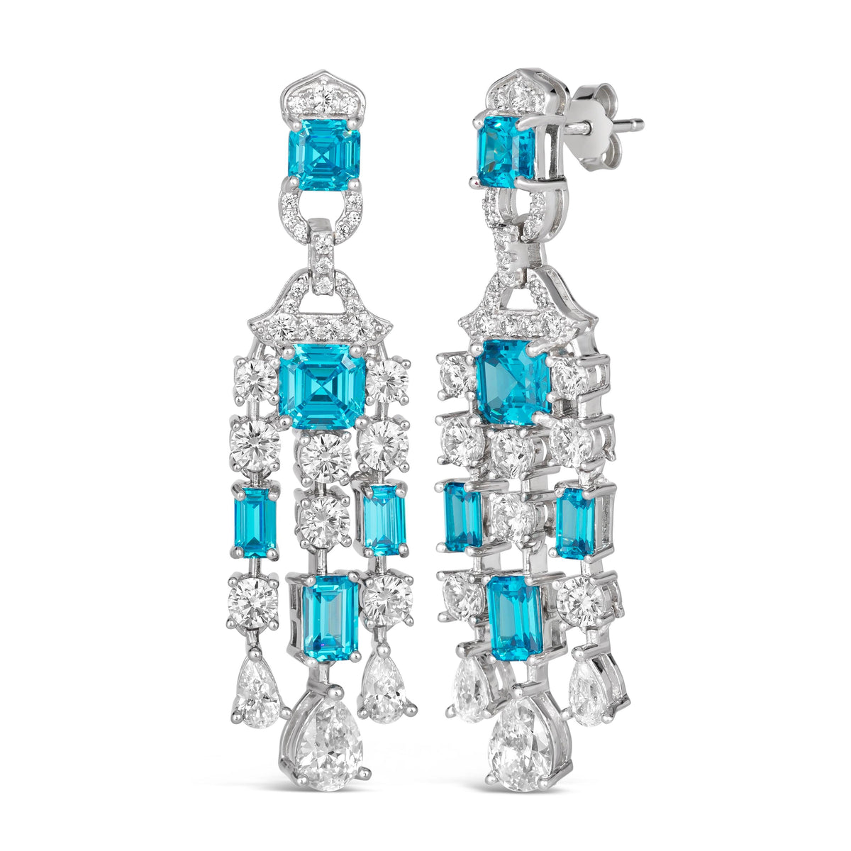 Anna Zuckerman Red Carpet Worthy Chandelier Earrings
