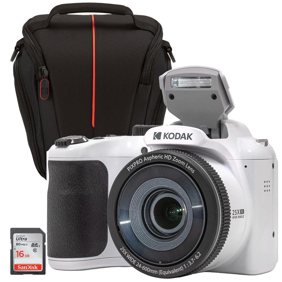 Kodak PIXPRO 16.2 25x Digital Compact Camera bundle