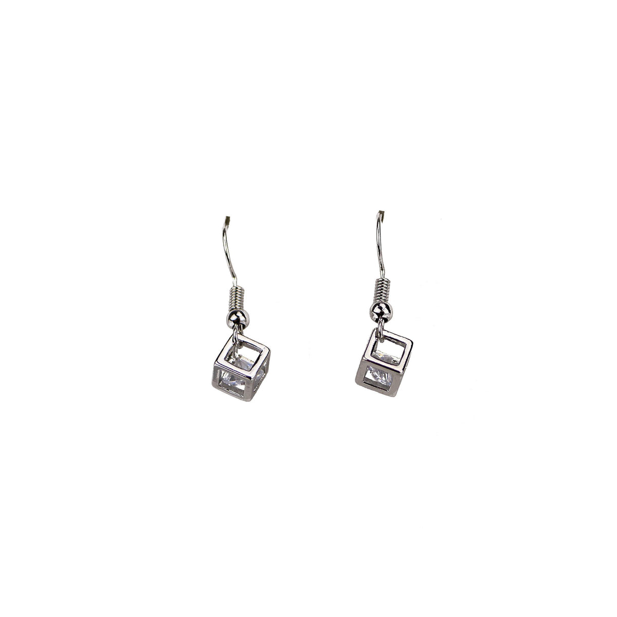 Completely Bella Diamante Dangling CZ Earrings