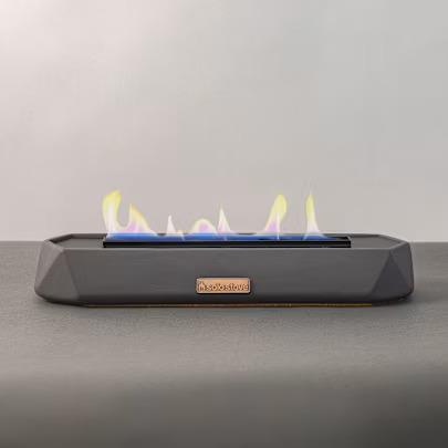 TerraFlame The Runner Tabletop Fire Pit - Graphite