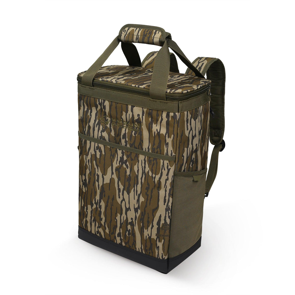 Yukon Outfitters 30 Can Dockside Insulated Backpack Cooler Mossy Oak Bottomland