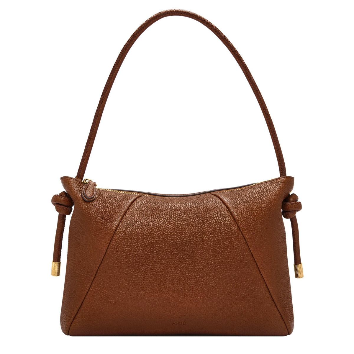 Fossil Willa Leather Shoulder Bag Medium Brown