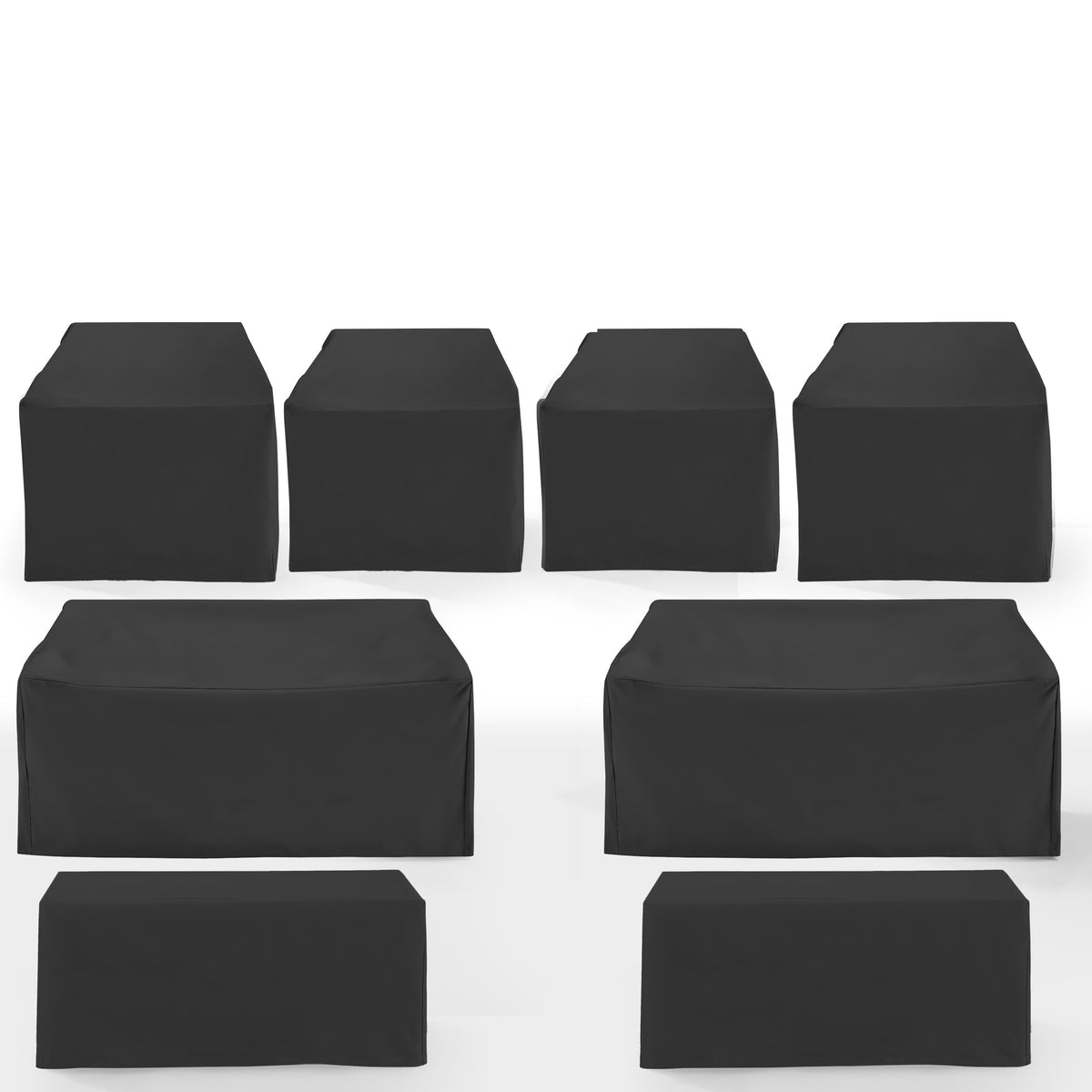 Crosley Outdoor 8Pc Outdoor Furniture Cover Set