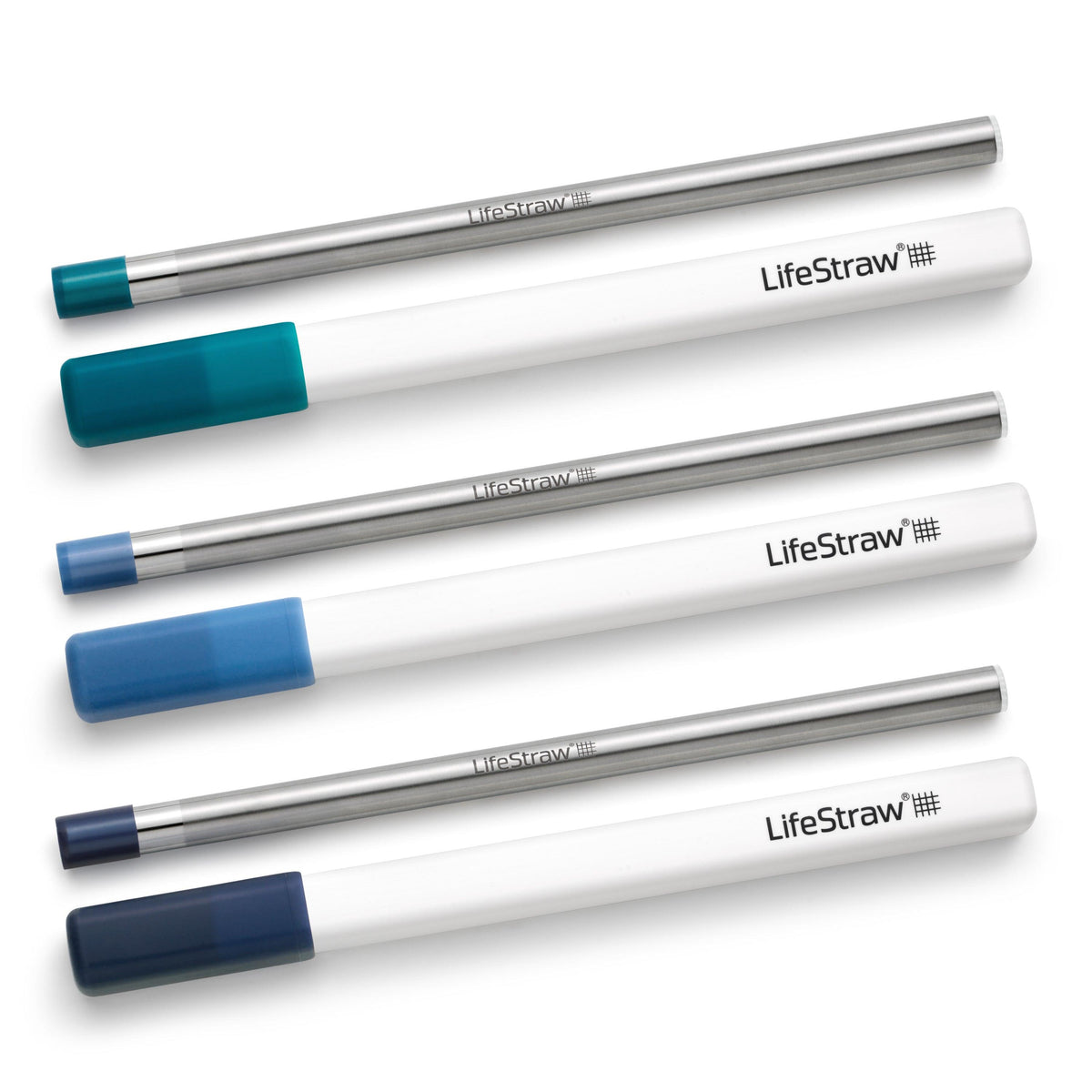 LifeStraw SIP 3pk w/ 3 Cases Stormy/Laguna/Midnight