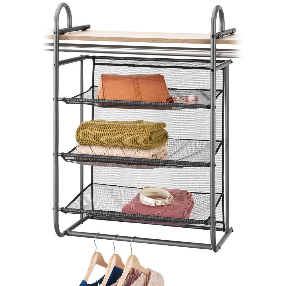 WHITMOR 3-shelf Hanging Closet Organizer