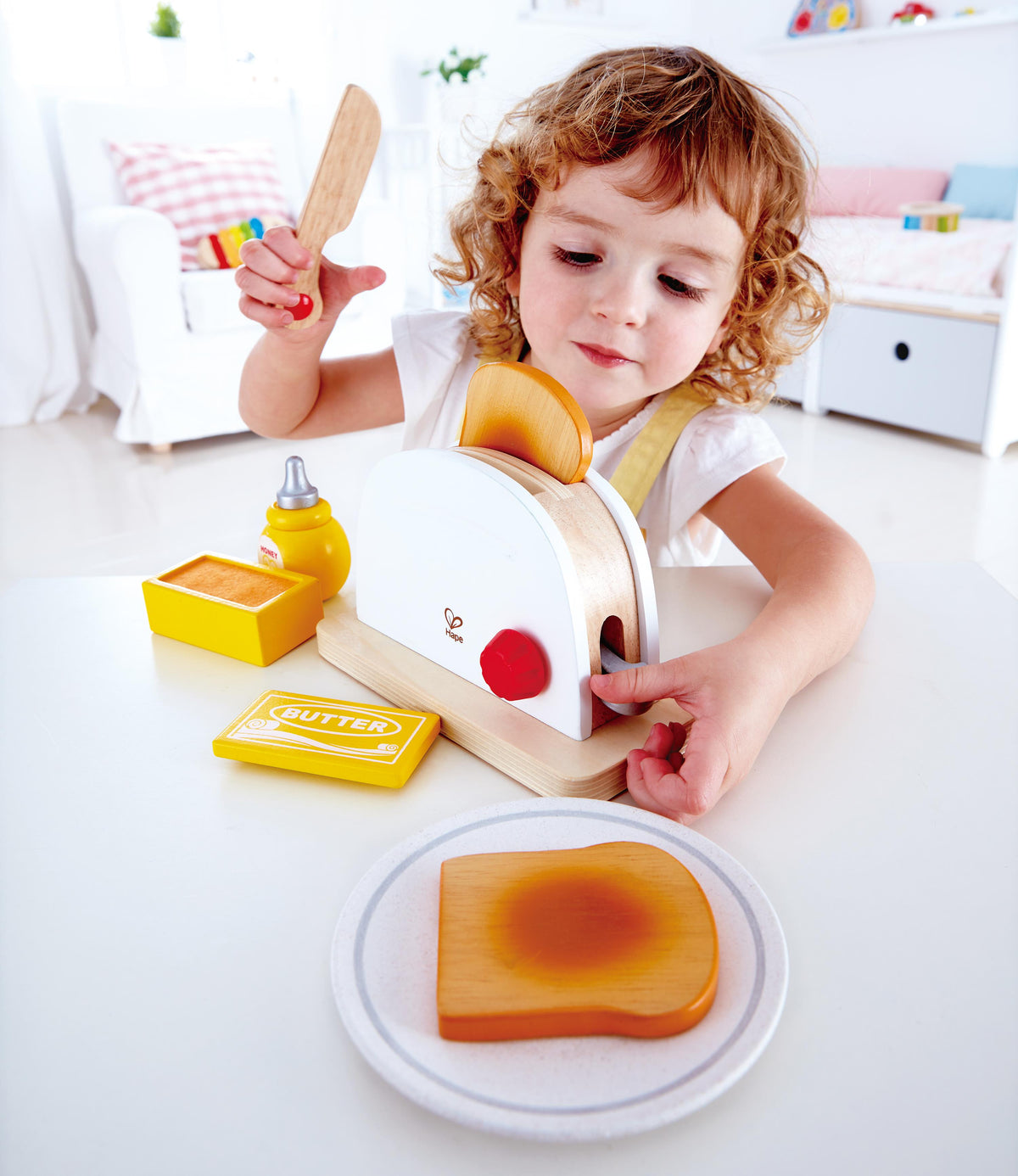 HapeToys Pop-up Toaster Set