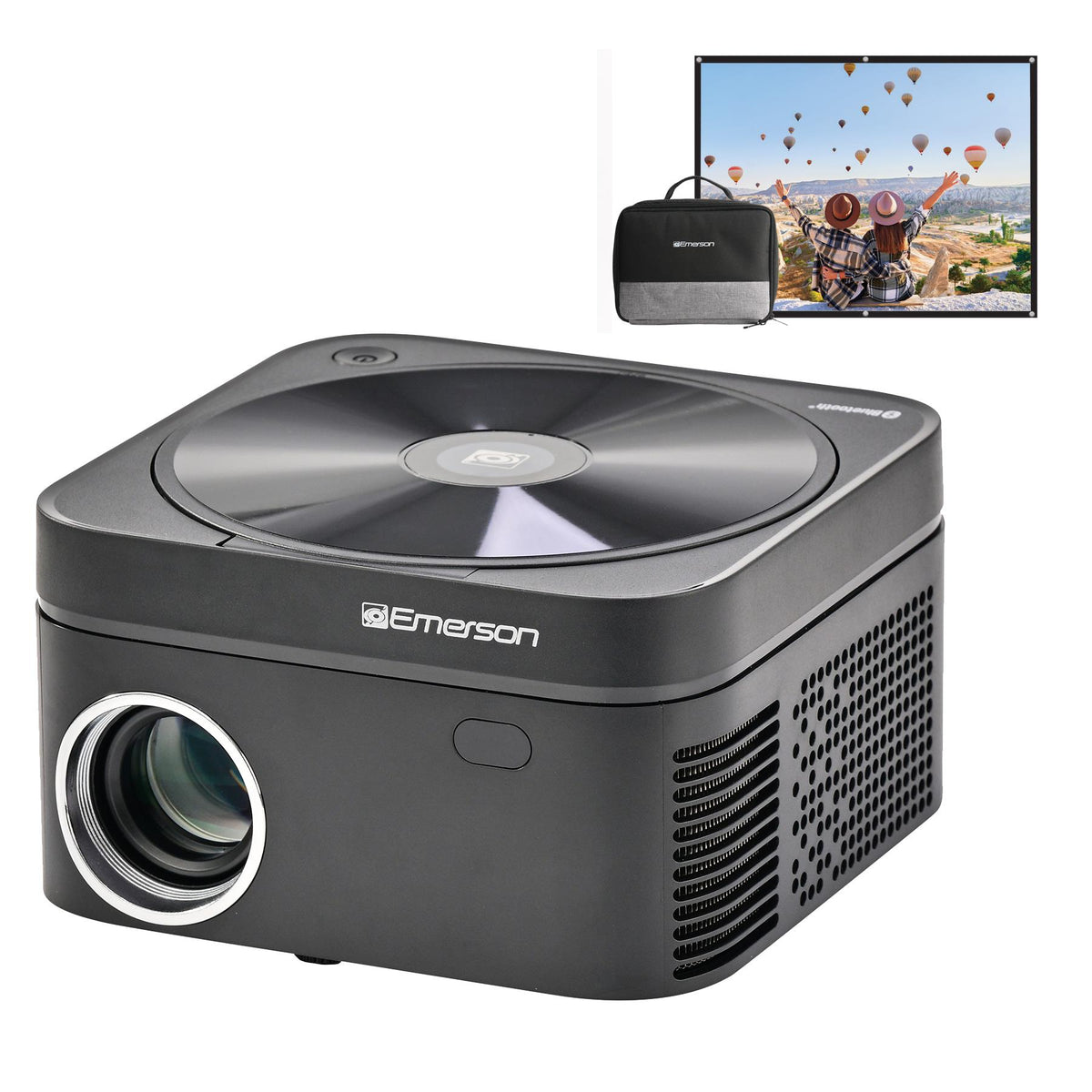Computer Incentives 120" Home Theater LCD Projector Combo with Built-In DVD Player