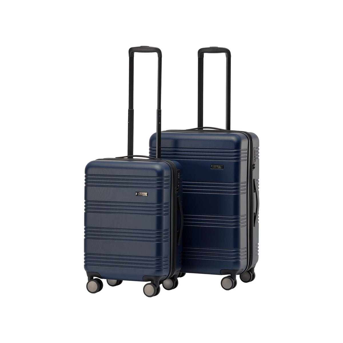 PremiumBag Bob Mackie 2 Pc Hard Side Spinner Set