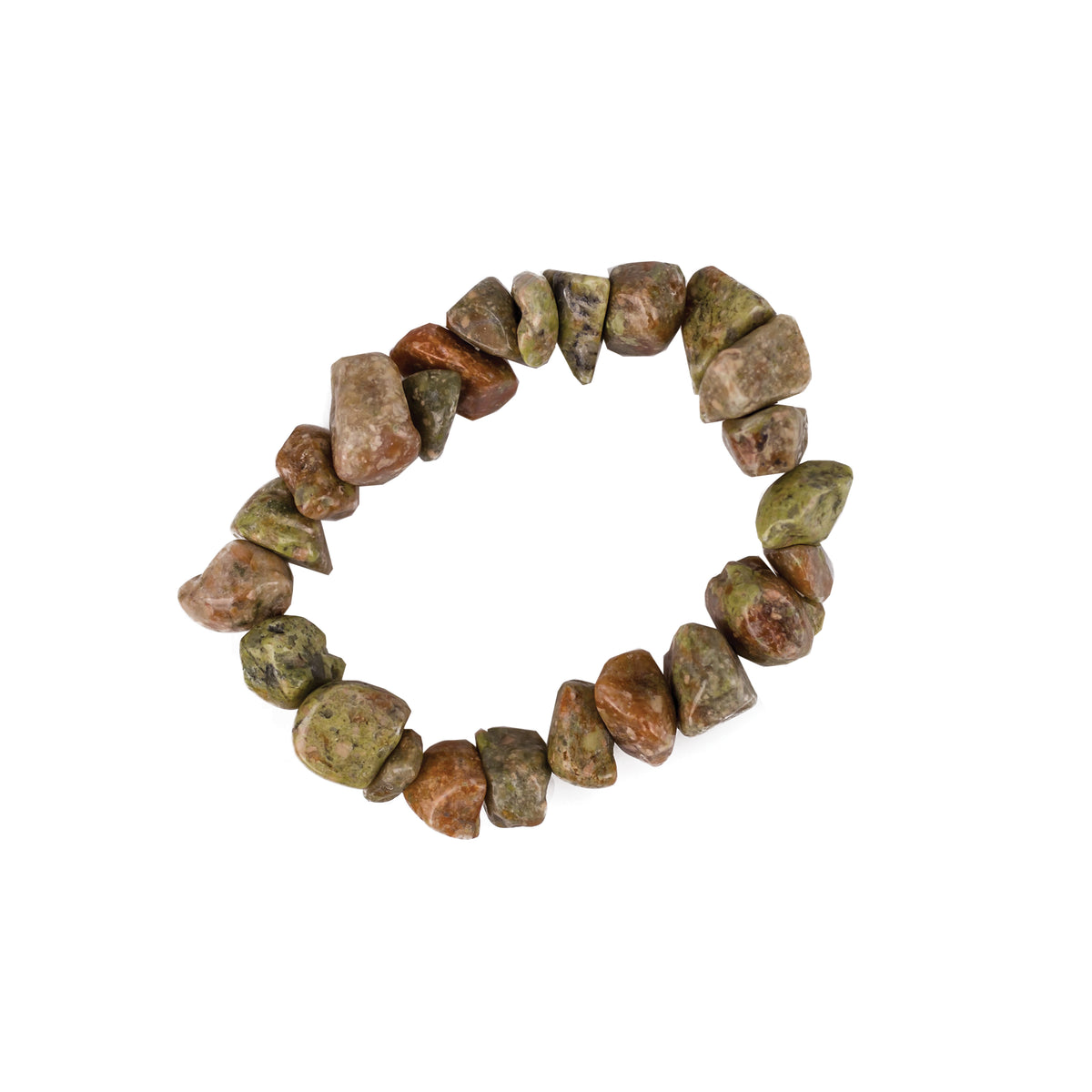 Completely Bella Autumn Jasper Stretch Bracelet