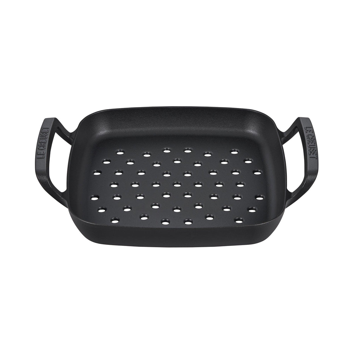 Le Creuset Alpine Outdoor 12" Square Cast Iron Grill Basket