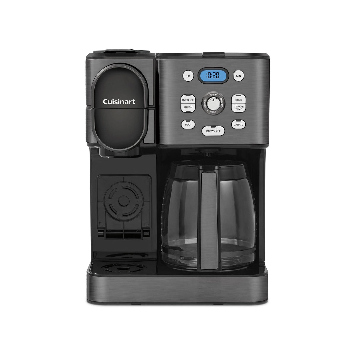 Cuisinart Coffee Center Combo Brewer: Black Stainless
