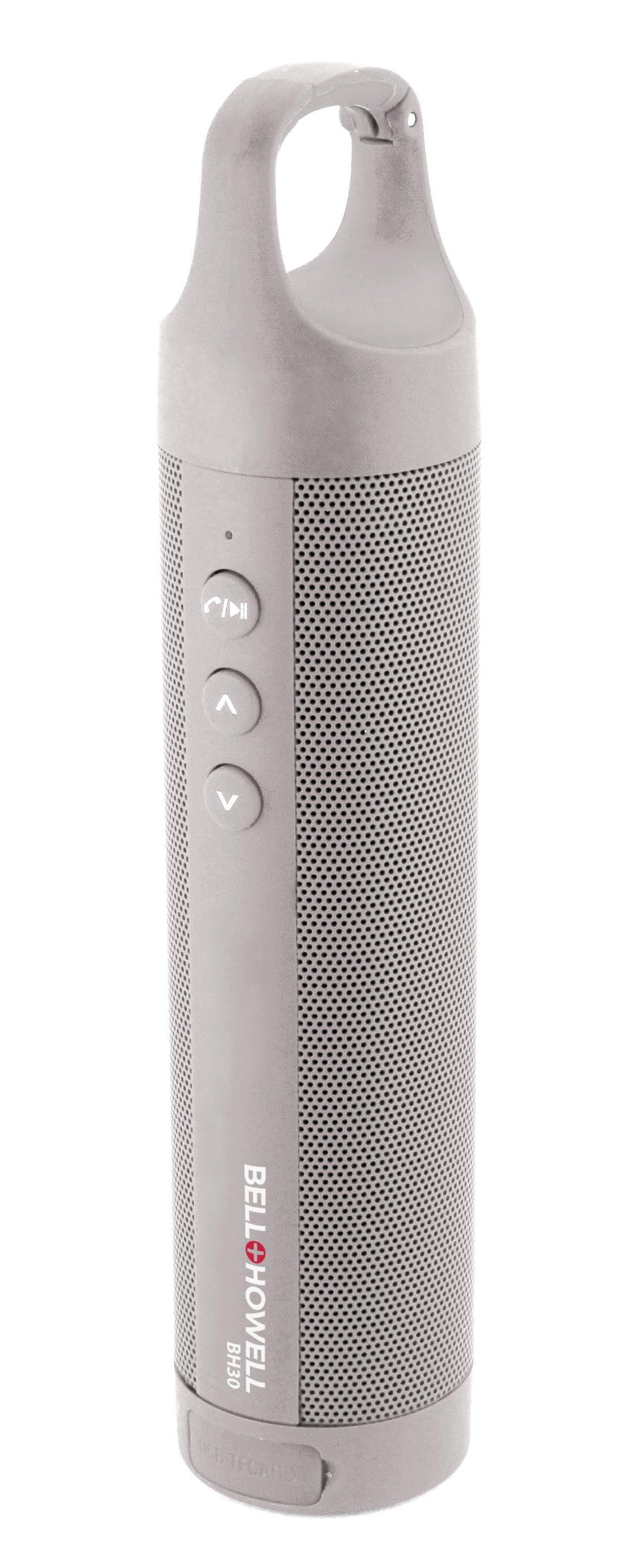 Bell+Howell Bluetooth Speaker and FM Radio-Silver