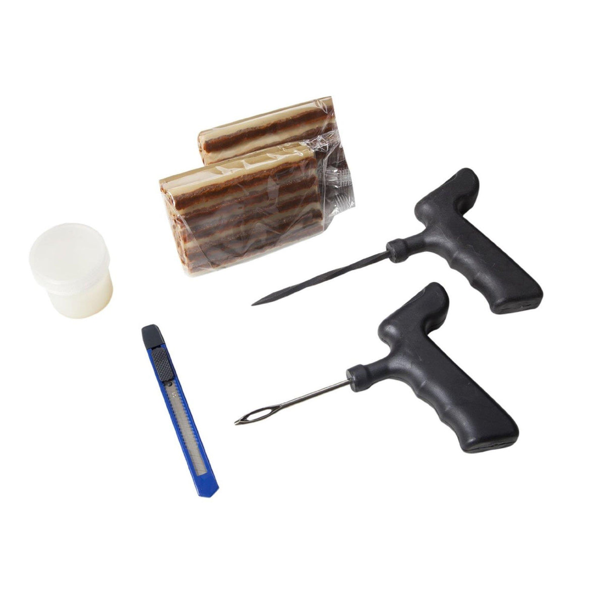 JS Products Steelman Tire Repair Kit for Passenger Vehicles and Light Trucks
