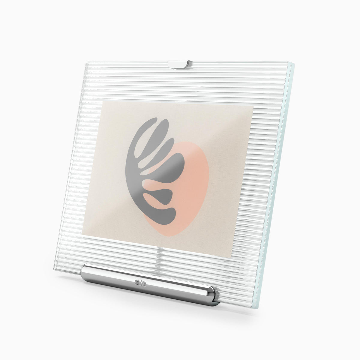 Umbra Flute Picture Frame 4X6 Chrome