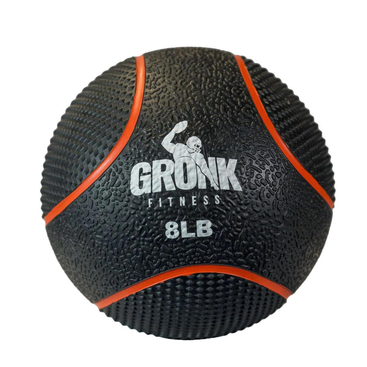 Gronk Fitness Medicine Ball 8lb Orange