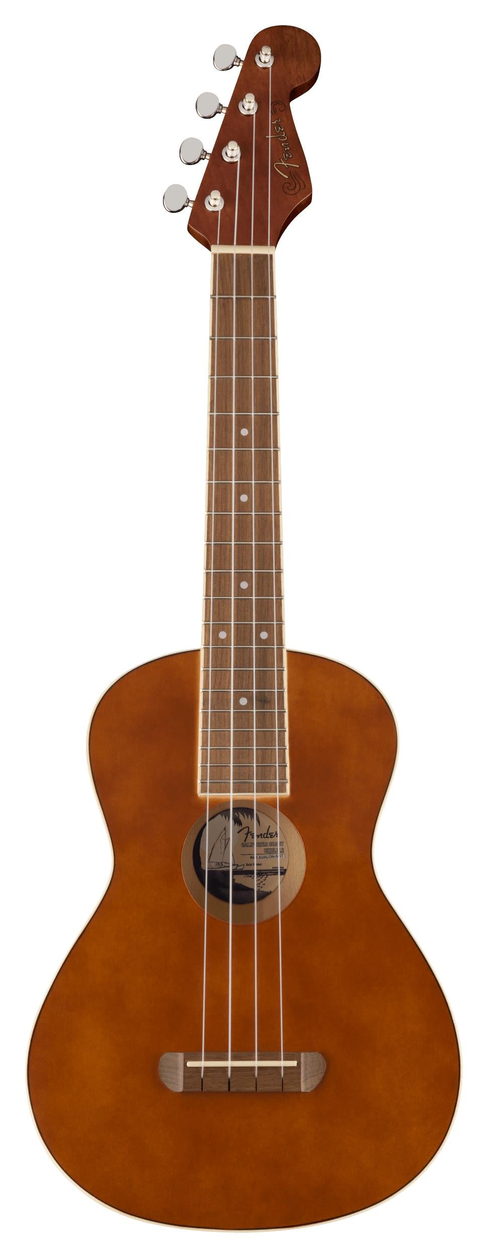 Fender Avalon Tenor Ukulele with Walnut Fingerboard