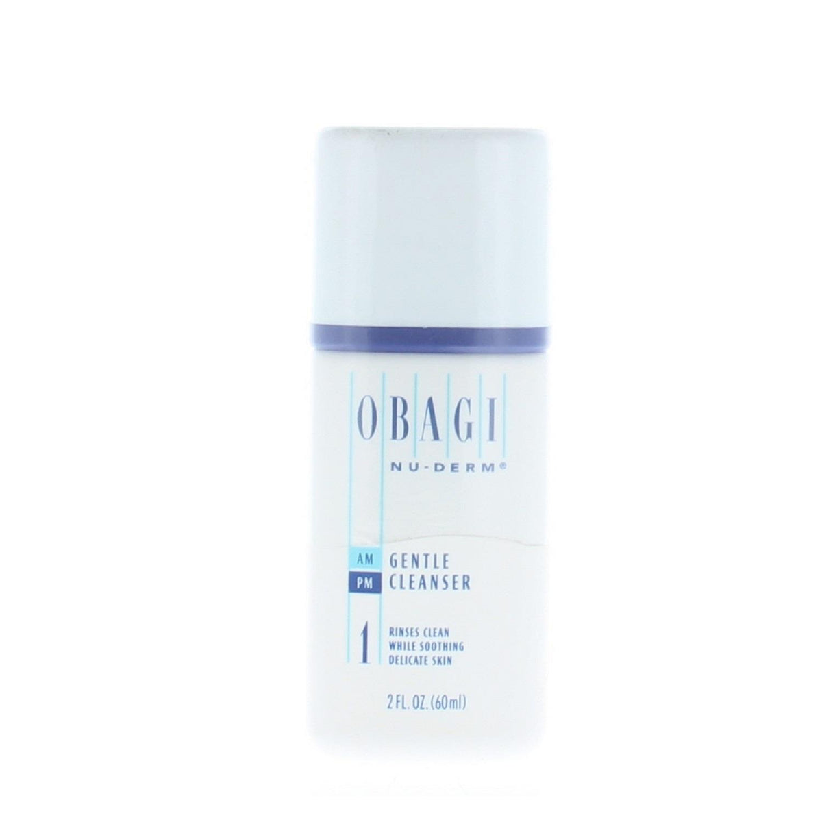 Obagi Nu-Derm Gentle Cleanser AM/PM Size 2oz