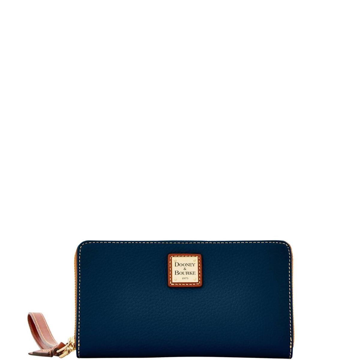 Dooney & Bourke Pebble Grain Large Zip Around Wristlet