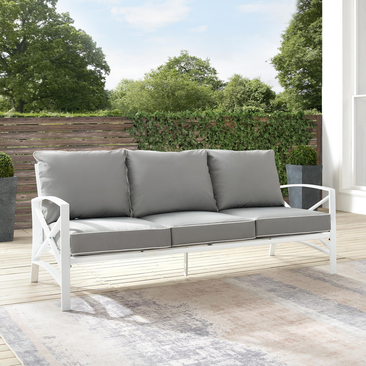 Crosley Outdoor Kaplan Outdoor Sofa