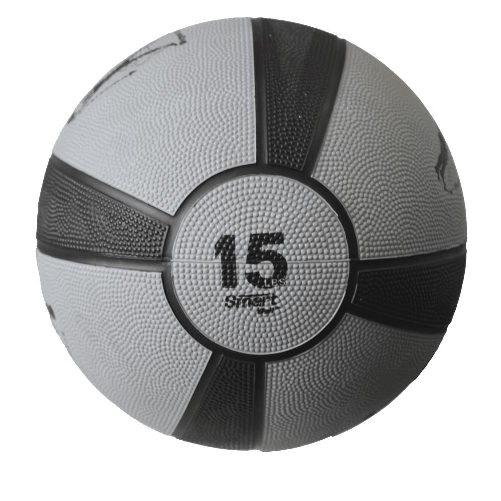 Prism Fitness Smart Medicine Ball, 15lb-Grey