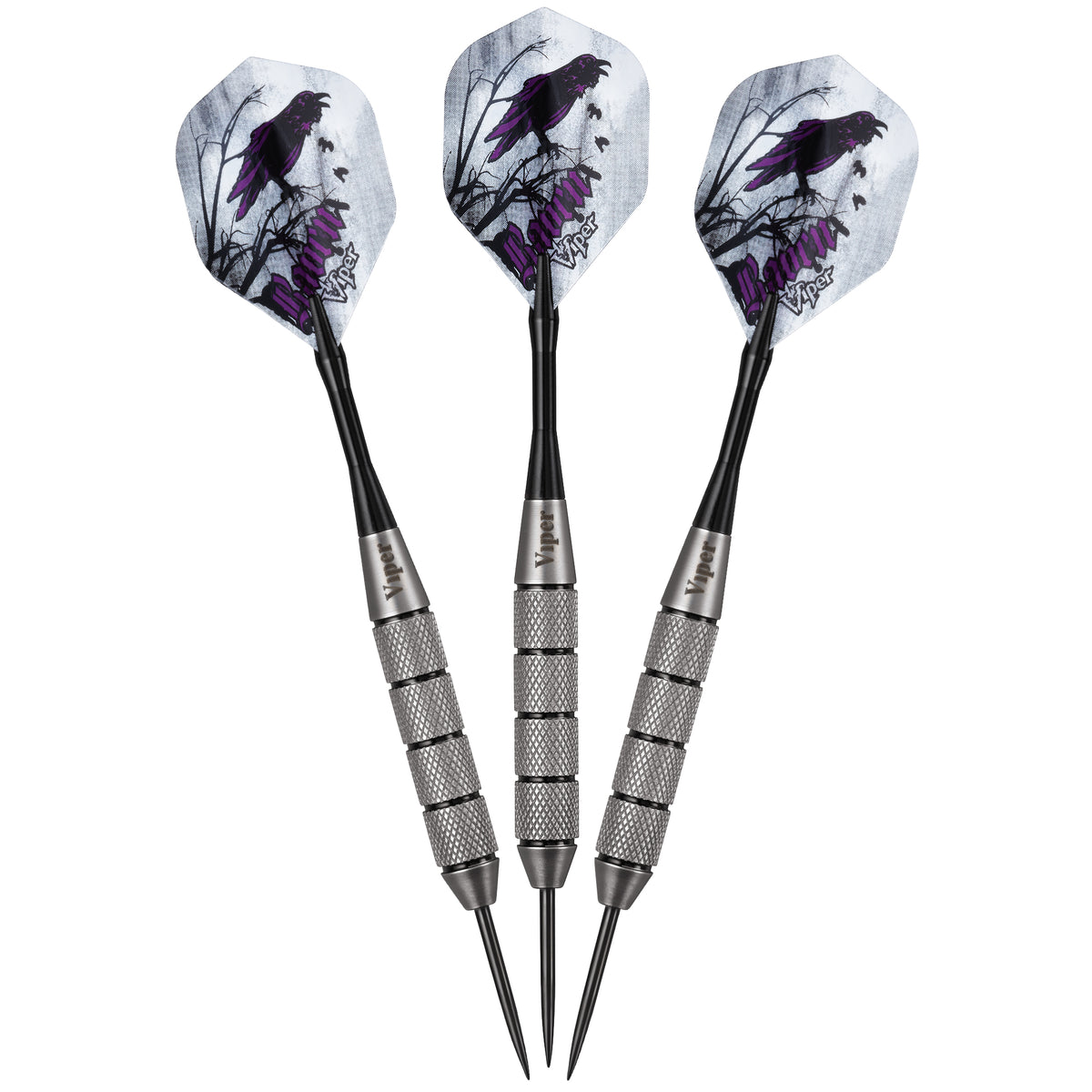 Viper Underground Raven Steel Tip Darts 25 Grams
