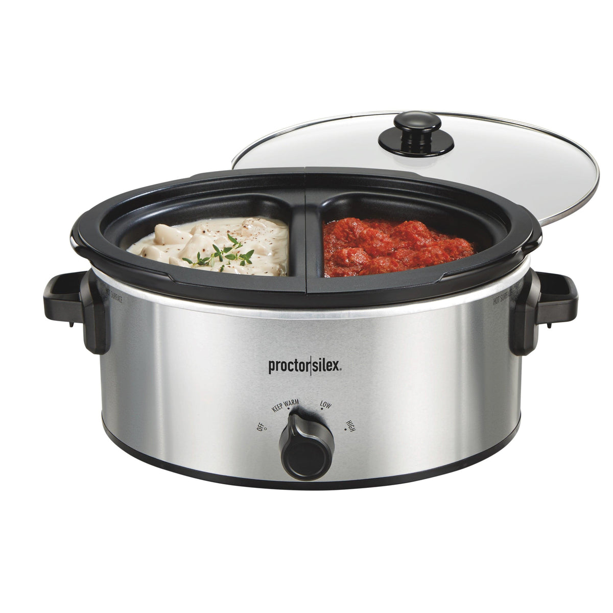 Proctor Silex 6qt Double Dish Slow Cooker