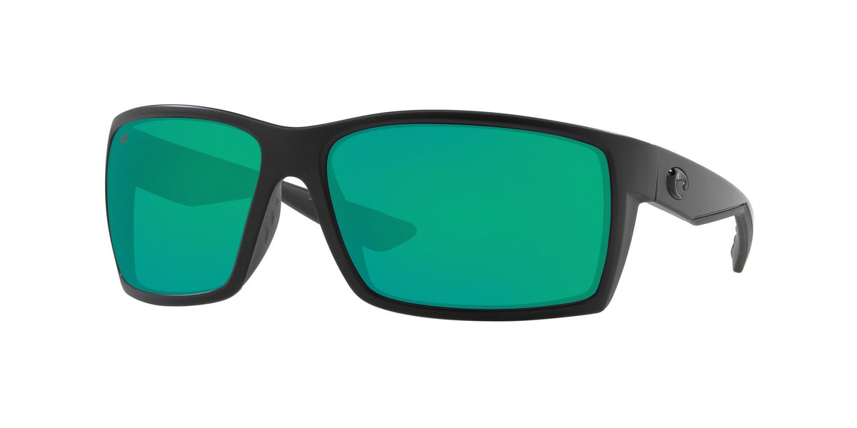 Costa Del Mar Reefton Blackout with Green Mirror Polarized
