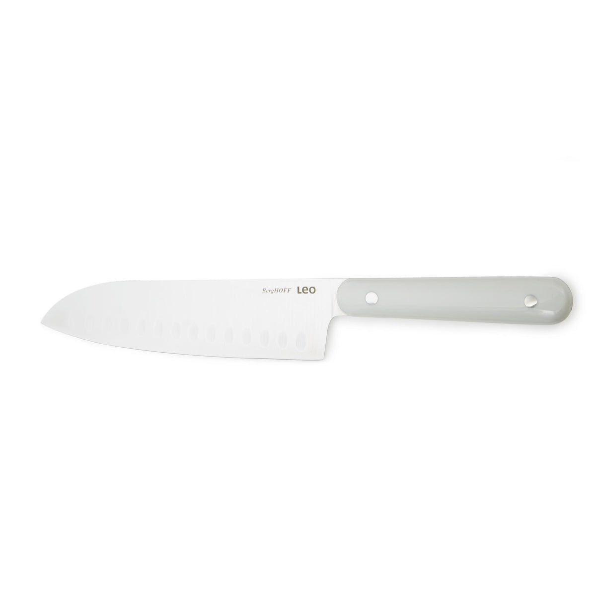 BergHOFF Leo Glints Stainless Steel Santoku Knife 7", Spirit