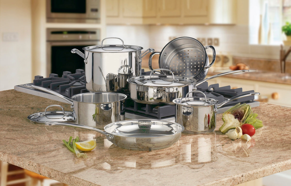 Cuisinart 10 Piece Chef's Classic Cookware Set
