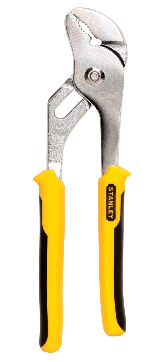 Stanley 8" Bi-Material Groove Joint Pliers