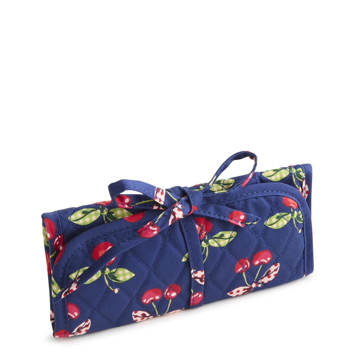 Vera Bradley Jewelry Roll - Cherry Picking - Premium Cotton