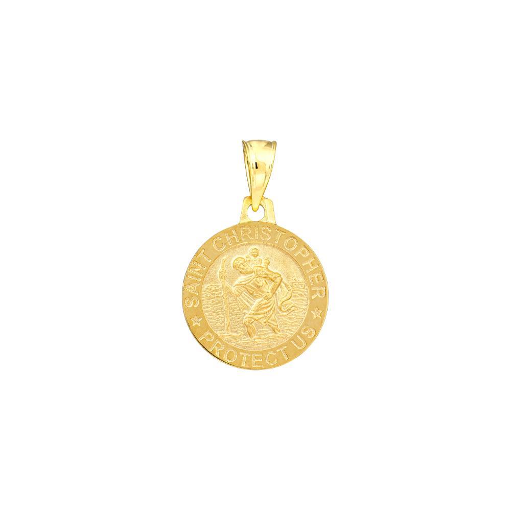 HAWLEY ST Small Round St Christopher Medal