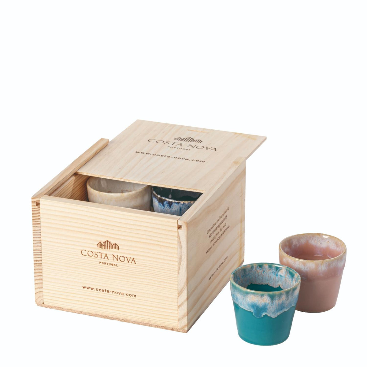Costa Nova Grespresso Gift Box 8 Espresso Cups