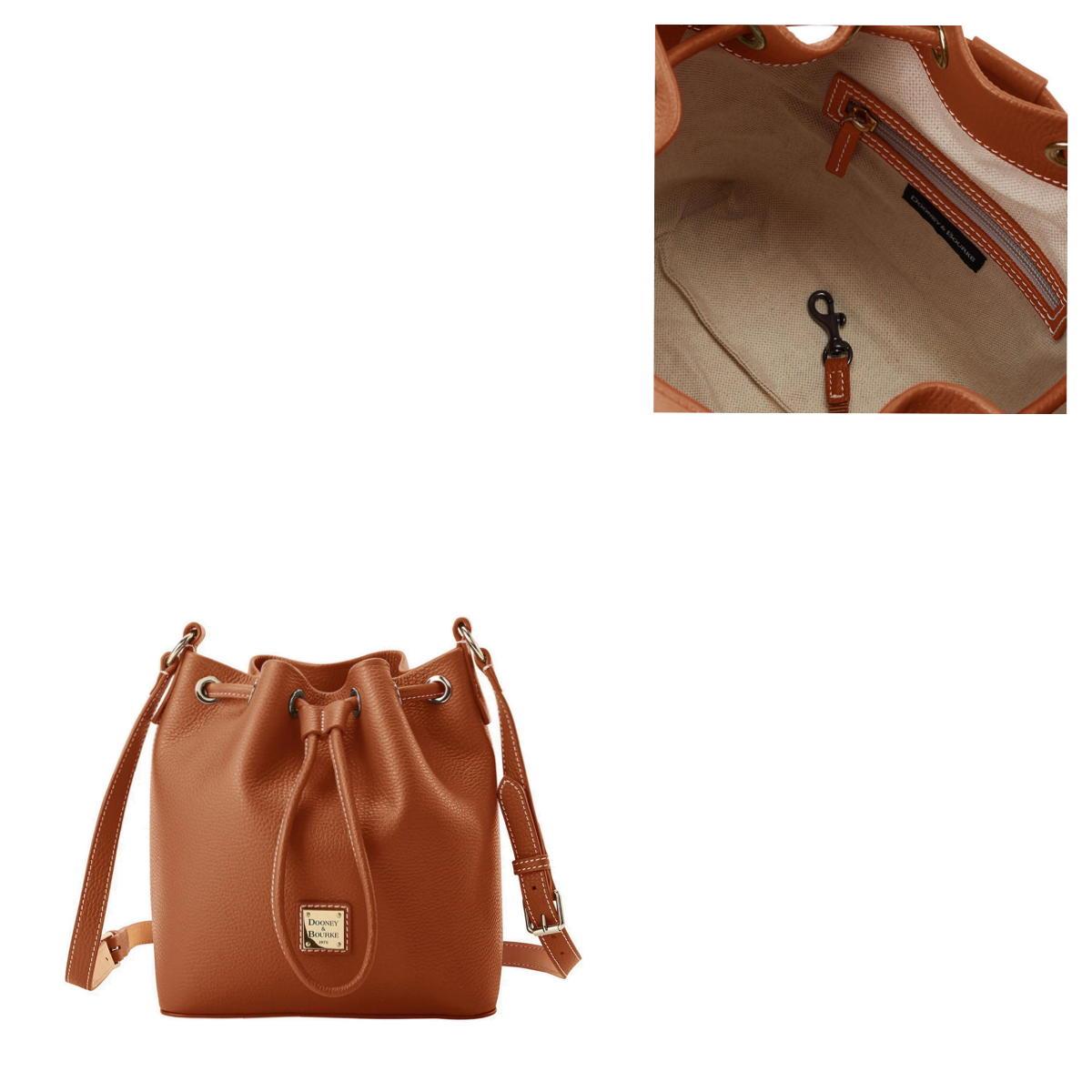 Dooney & Bourke Lucca Leather Crossbody Drawstring