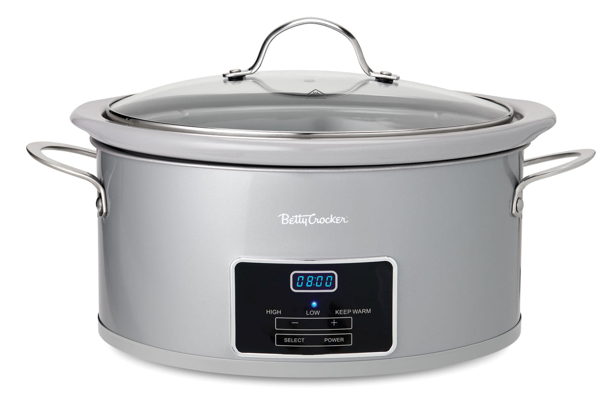 Betty Crocker 6-quart Oval Digital Slow Cooker