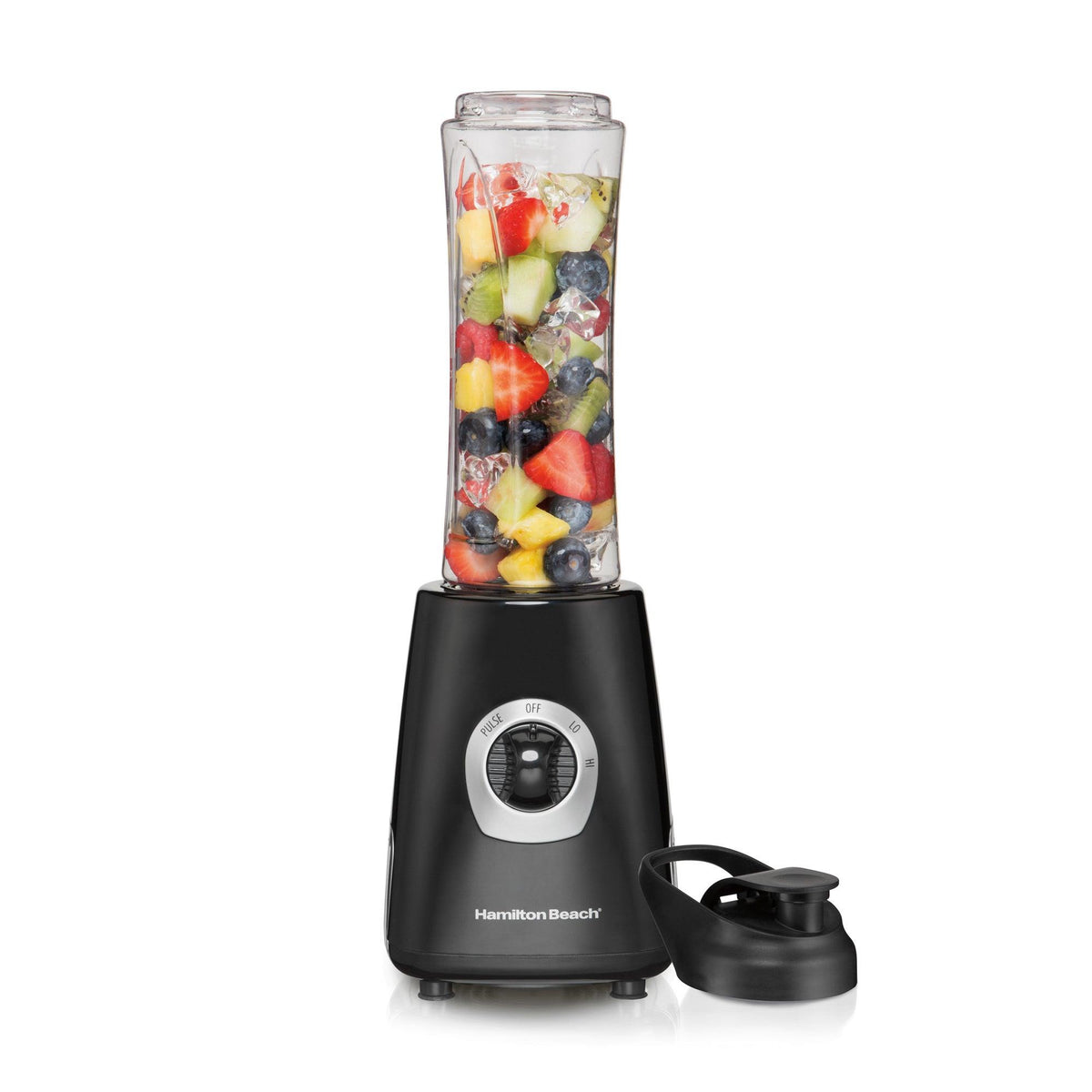 Hamilton Beach Go Sport Personal Blender w/ 20oz Titan Travel Jar Black