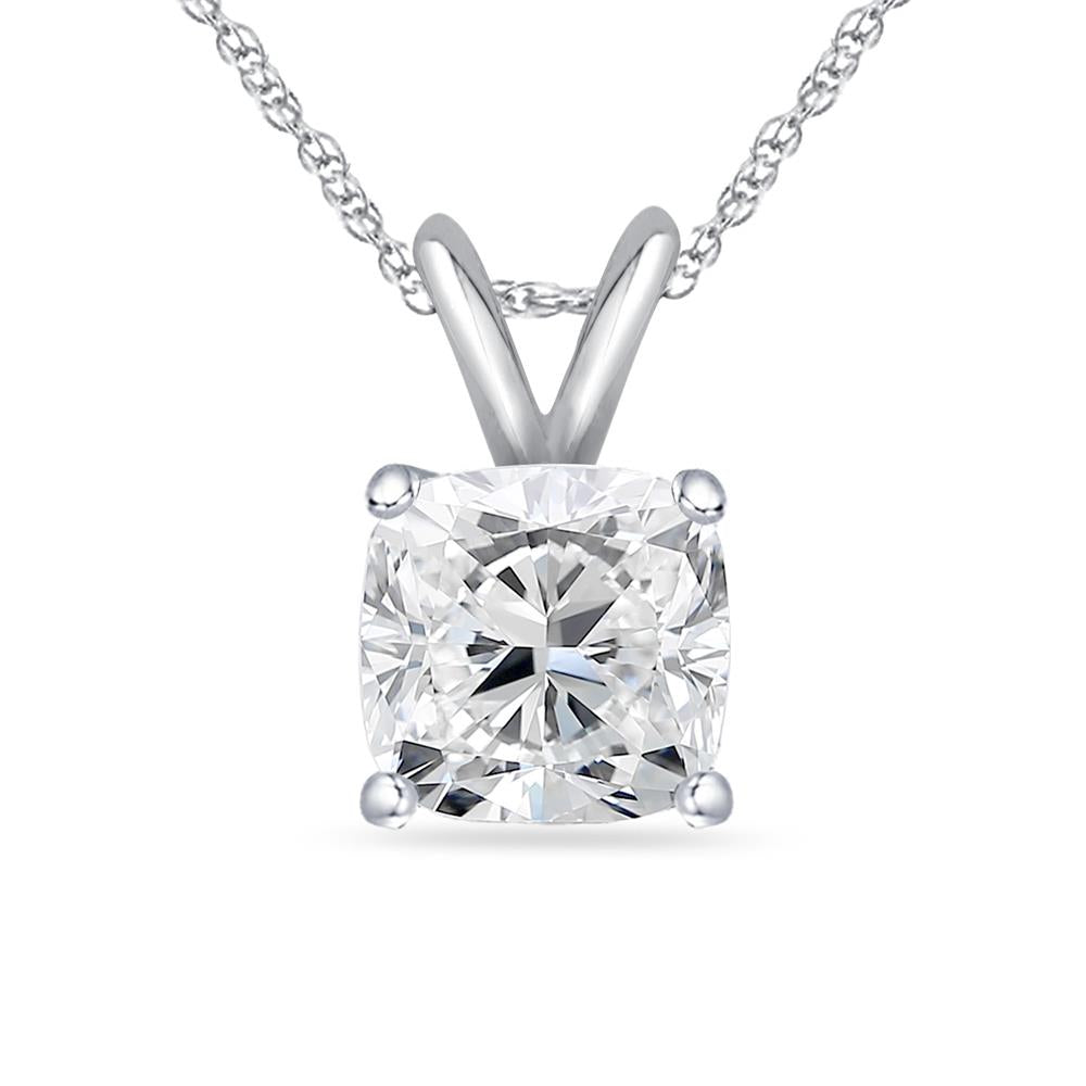 Prestige Boutique Diamonds Cushion shaped Pendant w/Chain Size 0.25ct