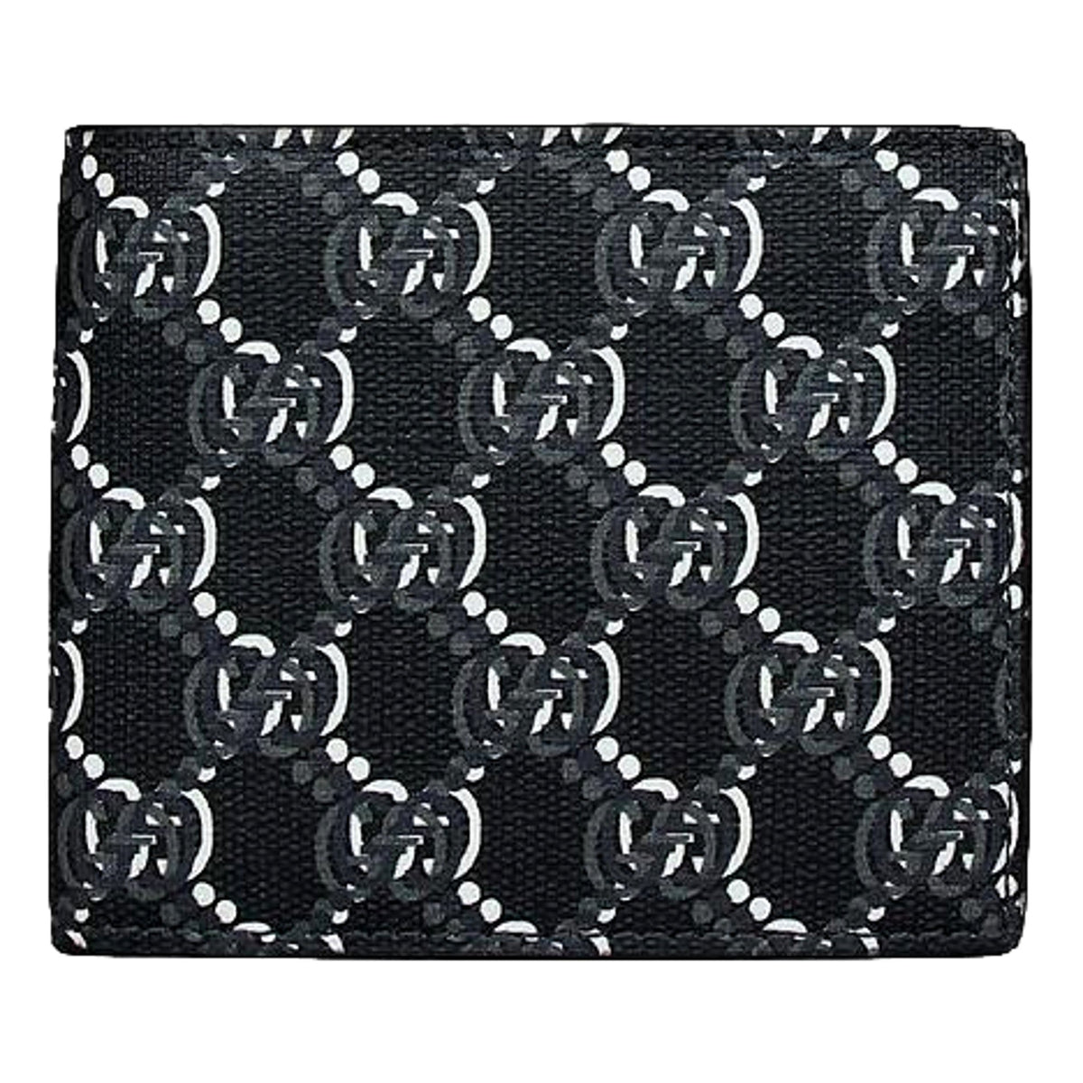 Gucci GG Shadow Black White Bifold Wallet