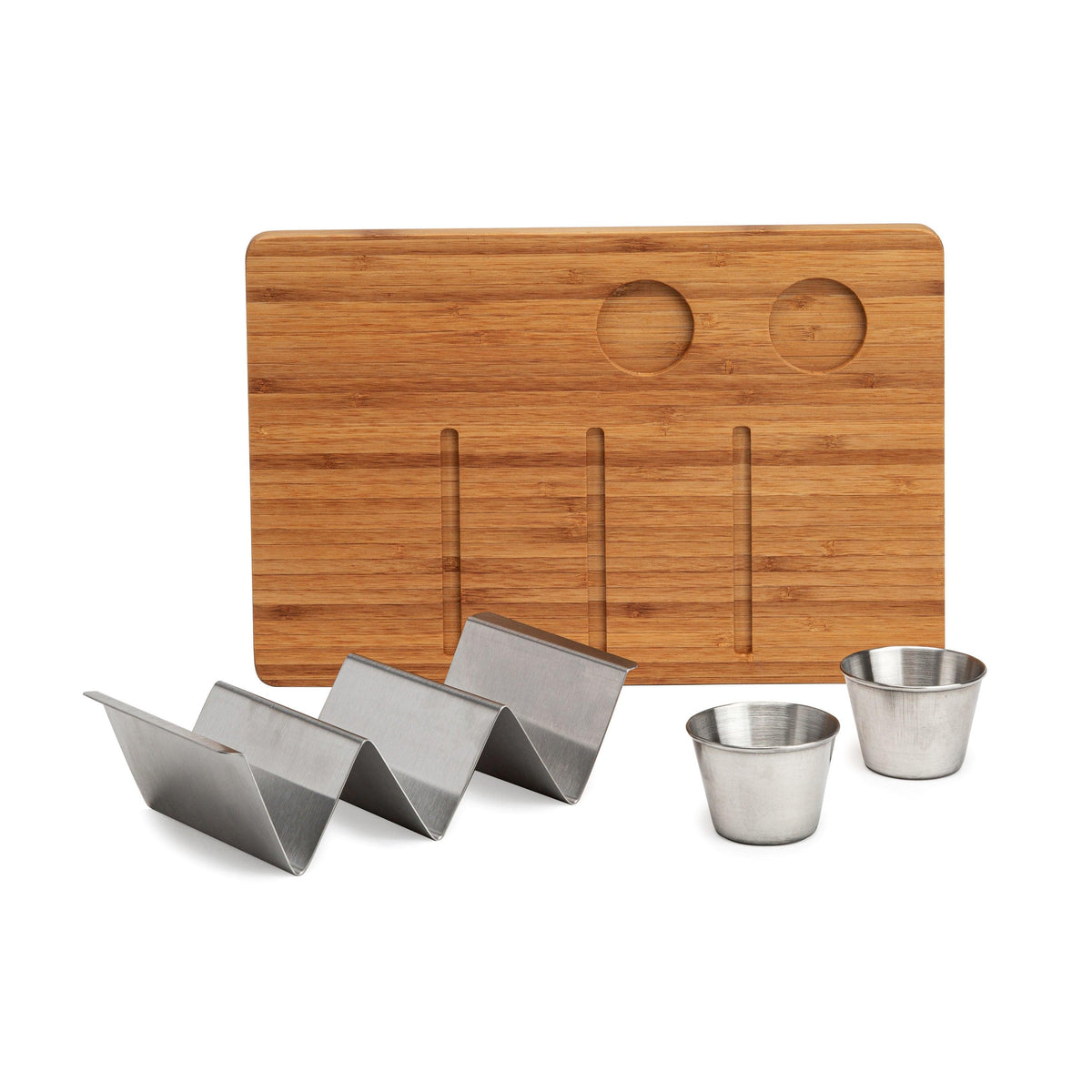 Ecolution Kitchen Extras Bamboo Taco Board