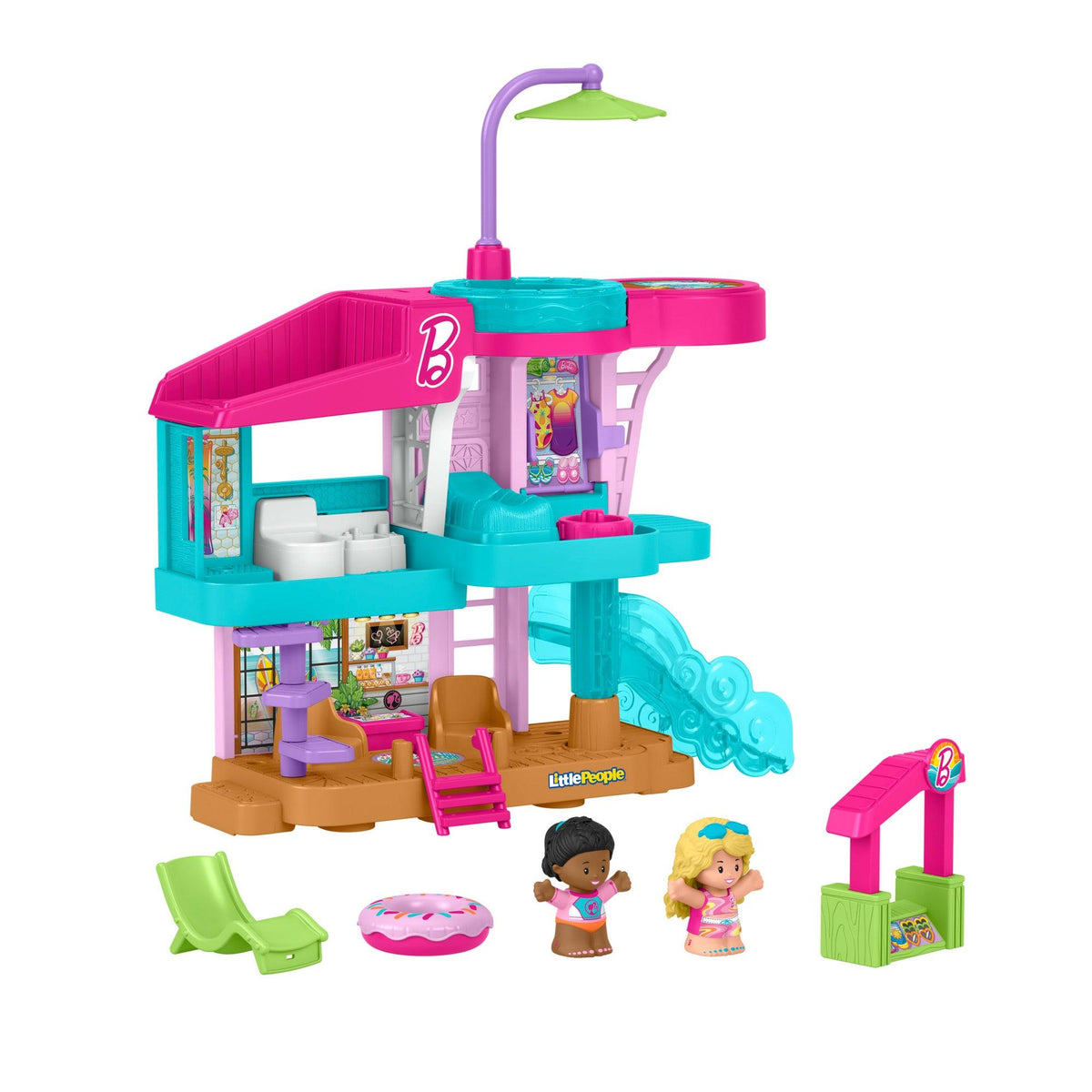 Fisher Price Little People Barbie Beach House Ages 1+ Years